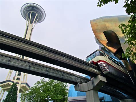 monorail to space needle.